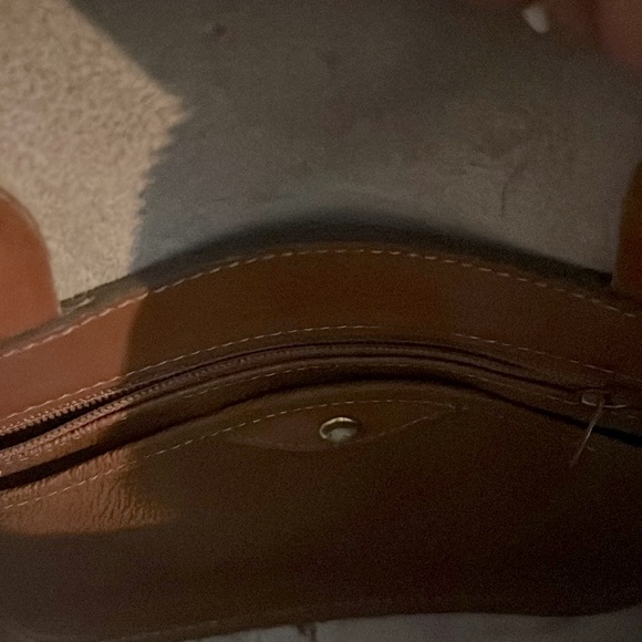 Dooney & Bourke Satchel cream & leather handbag - Picture 4 of 6